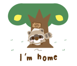 Lemon Jack and Raccoon Roberta (English) sticker #3082865