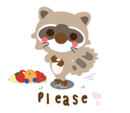 Lemon Jack and Raccoon Roberta (English) sticker #3082866