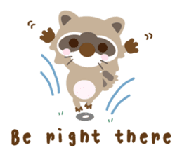 Lemon Jack and Raccoon Roberta (English) sticker #3082873