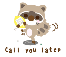 Lemon Jack and Raccoon Roberta (English) sticker #3082874