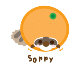 Lemon Jack and Raccoon Roberta (English) sticker #3082881