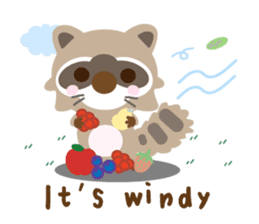 Lemon Jack and Raccoon Roberta (English) sticker #3082882