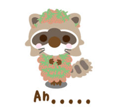 Lemon Jack and Raccoon Roberta (English) sticker #3082887