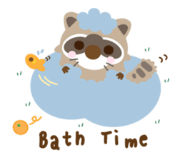 Lemon Jack and Raccoon Roberta (English) sticker #3082888