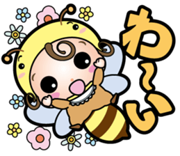 Makeover baby sticker #3082891