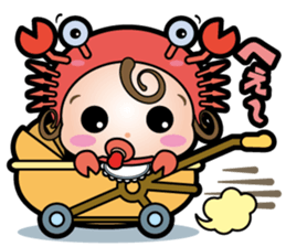 Makeover baby sticker #3082915