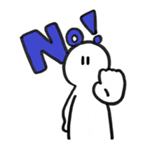 When you can't think what to say . sticker #3082962