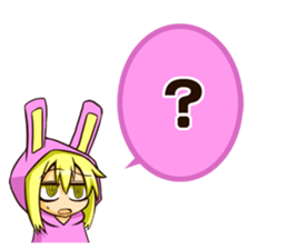 Animal girl [japanese aiueo part2] sticker #3083058