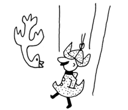 DETECTIVE AND GHOST sticker #3083579