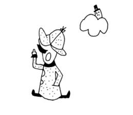 DETECTIVE AND GHOST sticker #3083584