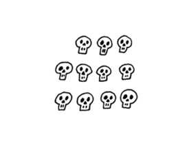 DETECTIVE AND GHOST sticker #3083586