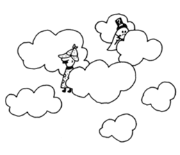 DETECTIVE AND GHOST sticker #3083592