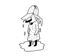 DETECTIVE AND GHOST sticker #3083594