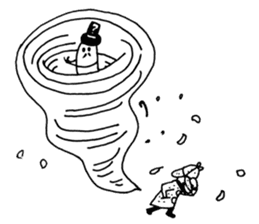 DETECTIVE AND GHOST sticker #3083596