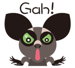 Sticker of the aye-aye sticker #3083728