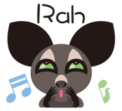 Sticker of the aye-aye sticker #3083729