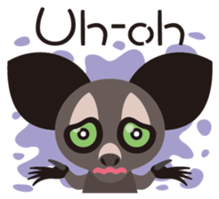 Sticker of the aye-aye sticker #3083731