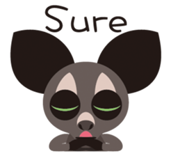 Sticker of the aye-aye sticker #3083734