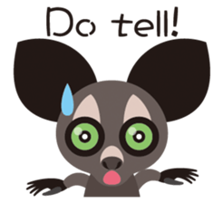 Sticker of the aye-aye sticker #3083744