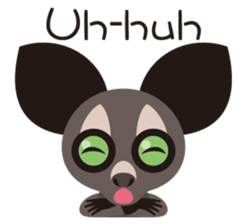 Sticker of the aye-aye sticker #3083751