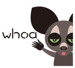 Sticker of the aye-aye sticker #3083753