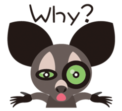 Sticker of the aye-aye sticker #3083757