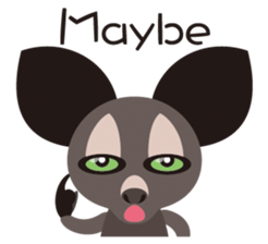 Sticker of the aye-aye sticker #3083761