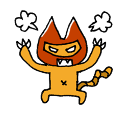 Ninja boy go ahead! sticker #3083822