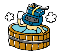 Ninja boy go ahead! sticker #3083830