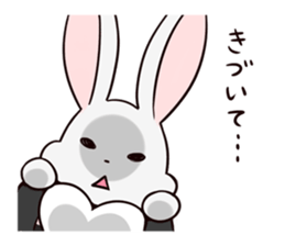 Mr. Rabbit & Heart mark sticker #3083885