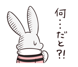 Mr. Rabbit & Heart mark sticker #3083903