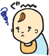 Baby Muttering sticker #3084009