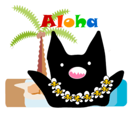 Petit Monster in the Paradise Island sticker #3084363