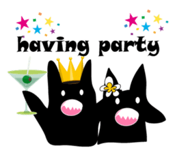 Petit Monster in the Paradise Island sticker #3084365