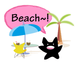 Petit Monster in the Paradise Island sticker #3084374