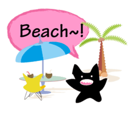 Petit Monster in the Paradise Island sticker #3084374