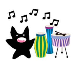 Petit Monster in the Paradise Island sticker #3084380