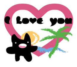 Petit Monster in the Paradise Island sticker #3084382