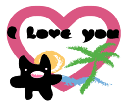 Petit Monster in the Paradise Island sticker #3084382