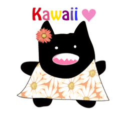 Petit Monster in the Paradise Island sticker #3084387