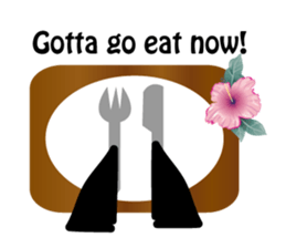 Petit Monster in the Paradise Island sticker #3084388