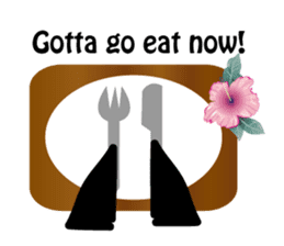 Petit Monster in the Paradise Island sticker #3084388