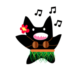 Petit Monster in the Paradise Island sticker #3084394