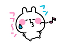 Excuse Rabbit sticker #3084836