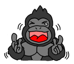 GorillaGorillaGorilla 2 sticker #3085124