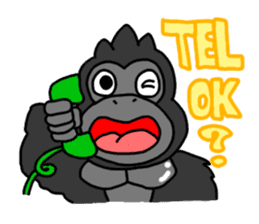 GorillaGorillaGorilla 2 sticker #3085148