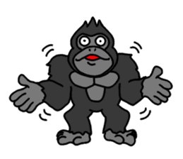 GorillaGorillaGorilla 2 sticker #3085159