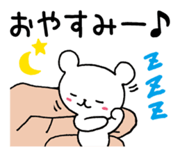 Palmtop bear 2 sticker #3085206