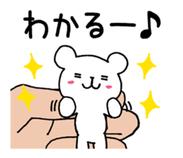 Palmtop bear 2 sticker #3085229