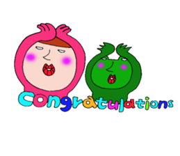 me and the frog.the third. sticker #3085326